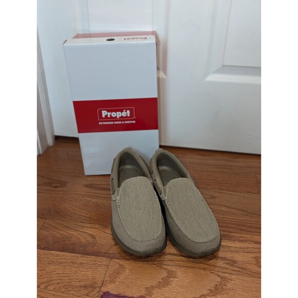 Propet Viasol Loafers Tan Slip On Comfortcore Normcore Casual Men’s 9 NIB